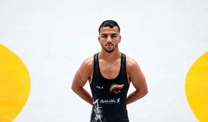 مومنی به مدال نقره بسنده کرد+ فیلم کشتی