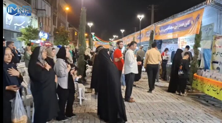 فیلم| خورشید و ماه؛ جشنواره‌ای به رنگ نور در مازندران