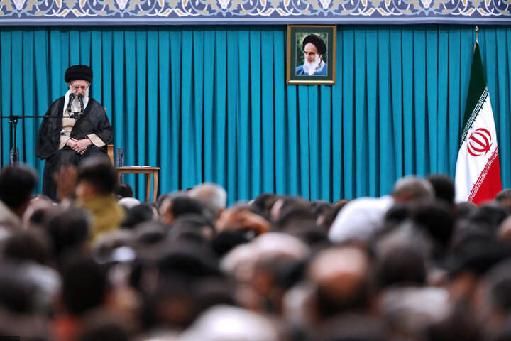 دیدار کارگران با رهبر انقلاب