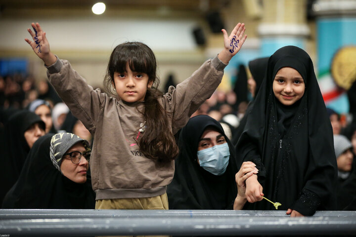 دیدار کارگران با رهبر انقلاب