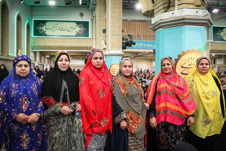 دیدار کارگران با رهبر انقلاب