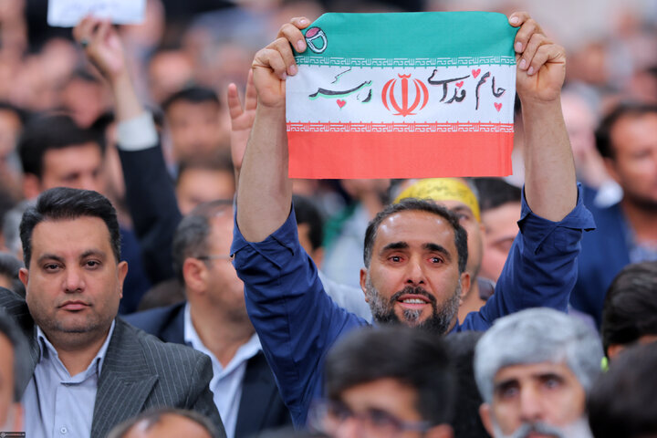 دیدار کارگران با رهبر انقلاب