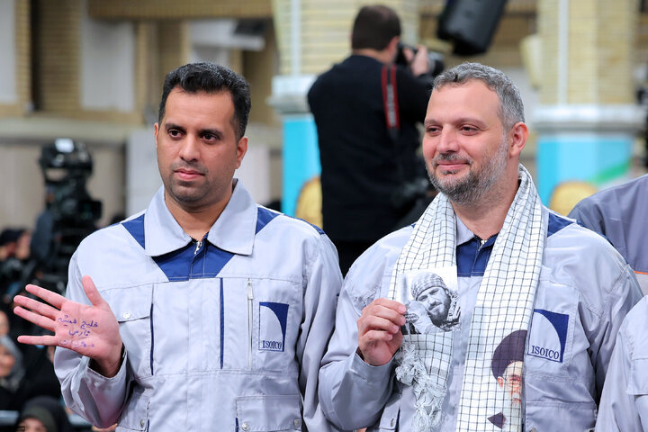 دیدار کارگران با رهبر انقلاب