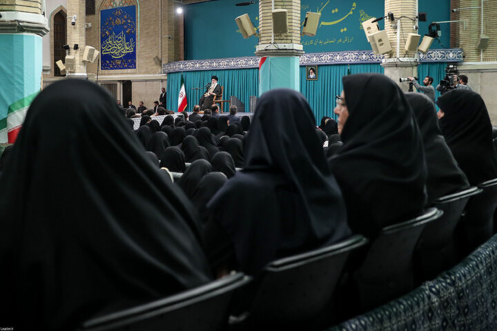 دیدار کارگران با رهبر انقلاب