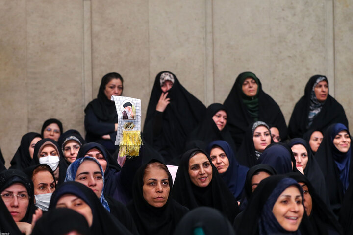 دیدار کارگران با رهبر انقلاب