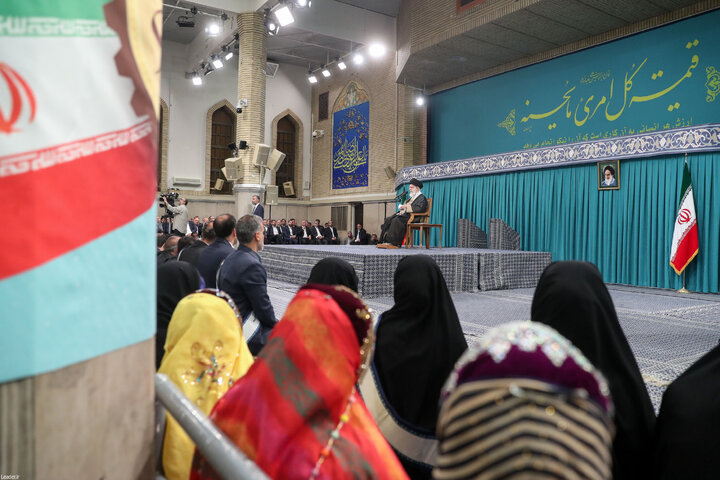 دیدار کارگران با رهبر انقلاب