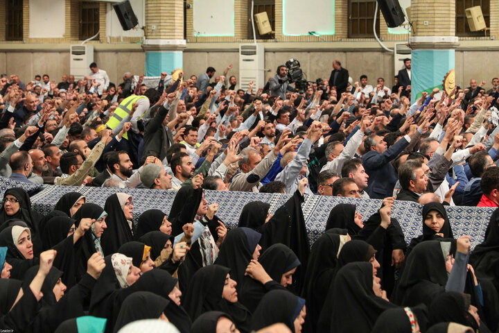 دیدار کارگران با رهبر انقلاب