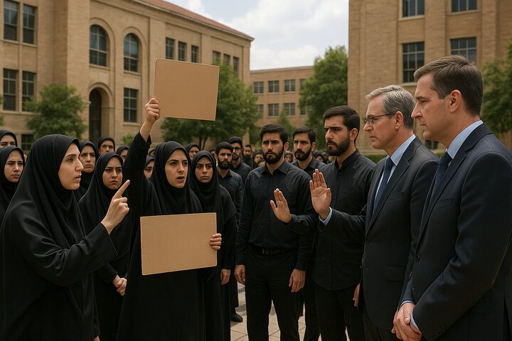 اختلاف‌نظرها در فضای فرهنگی دانشگاه کاشان؛ از دفاتر تشکل‌ها تا رویدادهای دانشجویی