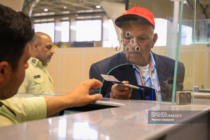 آغاز عملیات اعزام زائرین حج تمتع سال ۱۴۰۴ از فرودگاه اصفهان