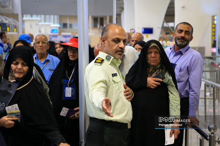 آغاز عملیات اعزام زائرین حج تمتع سال ۱۴۰۴ از فرودگاه اصفهان