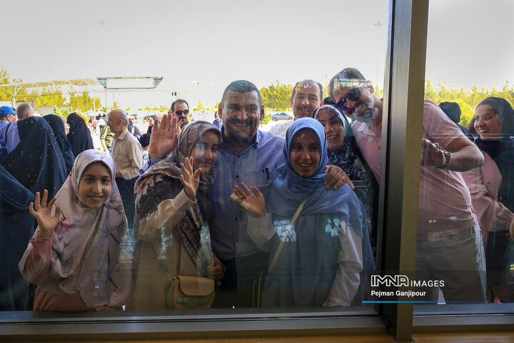 آغاز عملیات اعزام زائرین حج تمتع سال ۱۴۰۴ از فرودگاه اصفهان