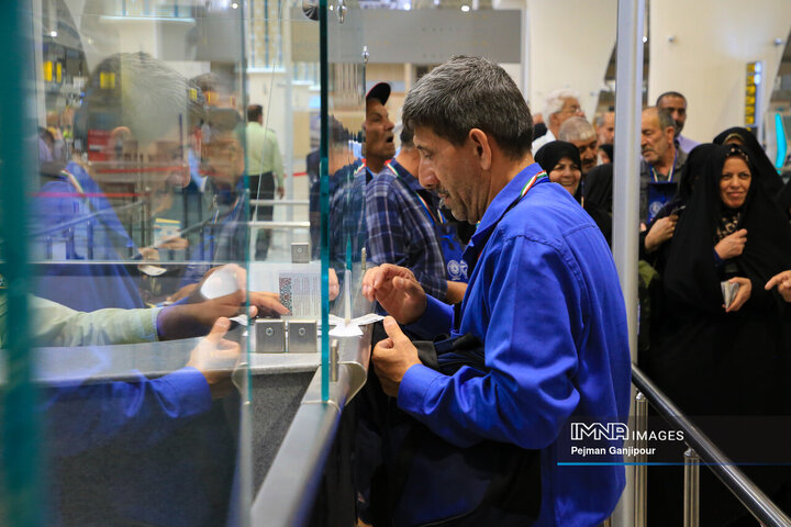 آغاز عملیات اعزام زائرین حج تمتع سال ۱۴۰۴ از فرودگاه اصفهان