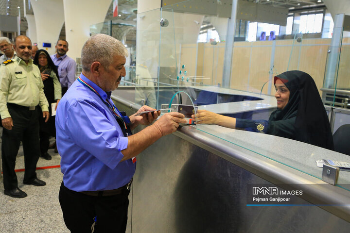 آغاز عملیات اعزام زائرین حج تمتع سال ۱۴۰۴ از فرودگاه اصفهان