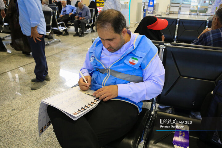 آغاز عملیات اعزام زائرین حج تمتع سال ۱۴۰۴ از فرودگاه اصفهان