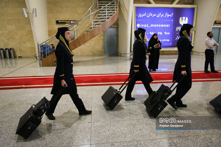 آغاز عملیات اعزام زائرین حج تمتع سال ۱۴۰۴ از فرودگاه اصفهان