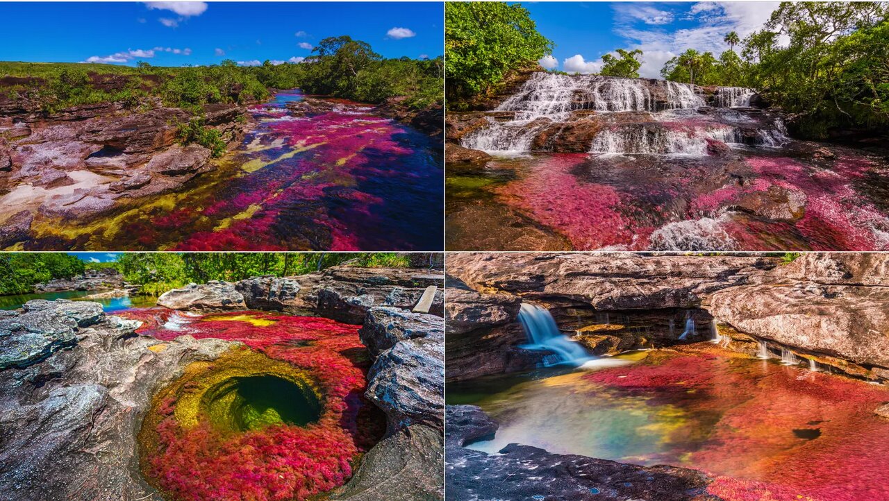 رنگارنگ‌ترین شگفتی‌های طبیعی جهان + تصاویر