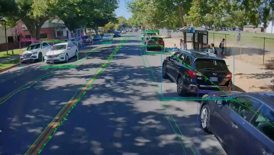 اجرای خودکار قوانین خطوط دوچرخه در شهر آمریکایی