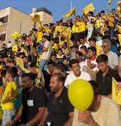 فیلم| شادی صعود با مردم شیراز؛ جشن بزرگ در ورزشگاه حافظیه