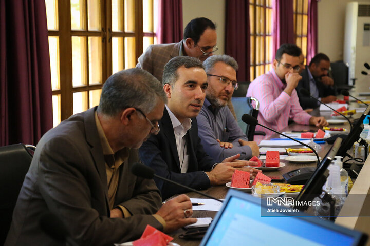 جلسه کمیسیون حمل‌و‌نقل شورای شهر اصفهان