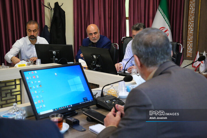 جلسه کمیسیون حمل‌و‌نقل شورای شهر اصفهان