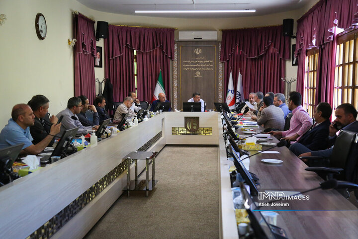 جلسه کمیسیون حمل‌و‌نقل شورای شهر اصفهان