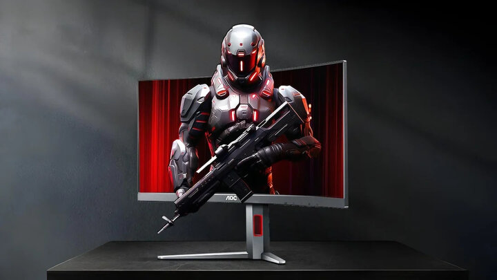 مانیتور خمیده جدید AOC با چه قیمتی عرضه می‌شود؟