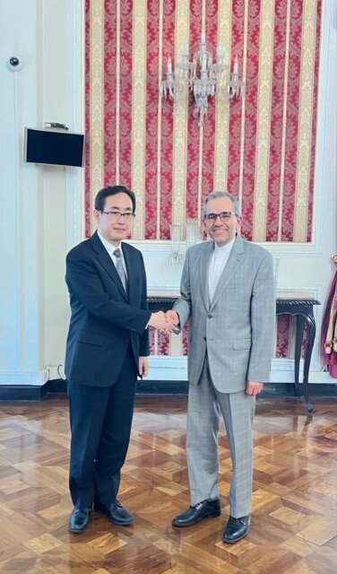 رایزنی دیپلمات‌های ارشد ایران و ژاپن درباره روند مذاکرات تهران-واشنگتن