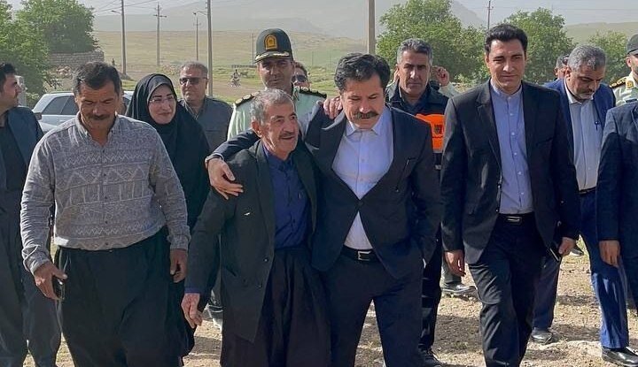 بازدید میدانی معاون رئیس‌جمهور از روستاهای روانسر