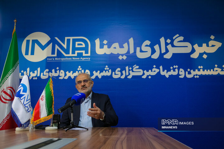 حضور معاون پارلمانی شهید جمهور در دفتر خبرگزاری ایمنا