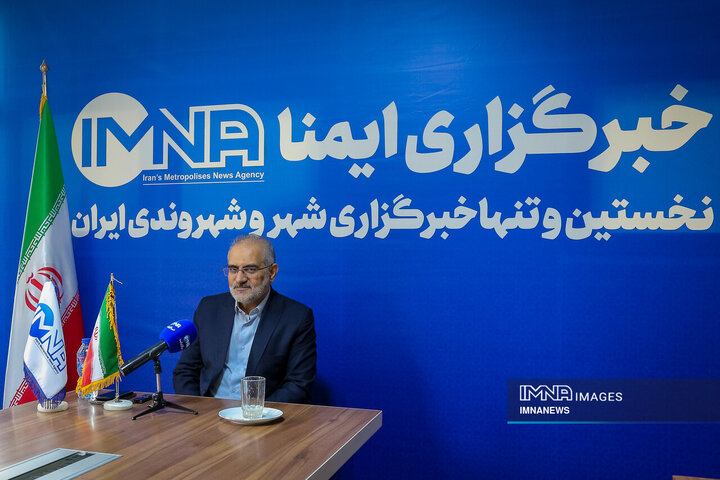 حضور معاون پارلمانی شهید جمهور در دفتر خبرگزاری ایمنا، اردیبهشت 1404