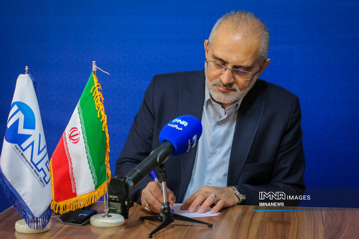 حضور معاون پارلمانی شهید جمهور در دفتر خبرگزاری ایمنا