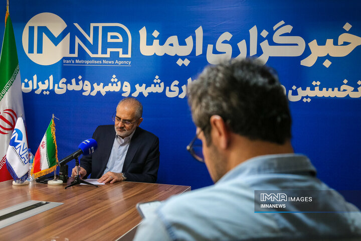 حضور معاون پارلمانی شهید جمهور در دفتر خبرگزاری ایمنا