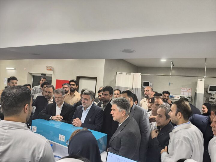 بزرگترین اورژانس ترومای غرب کشور افتتاح شد