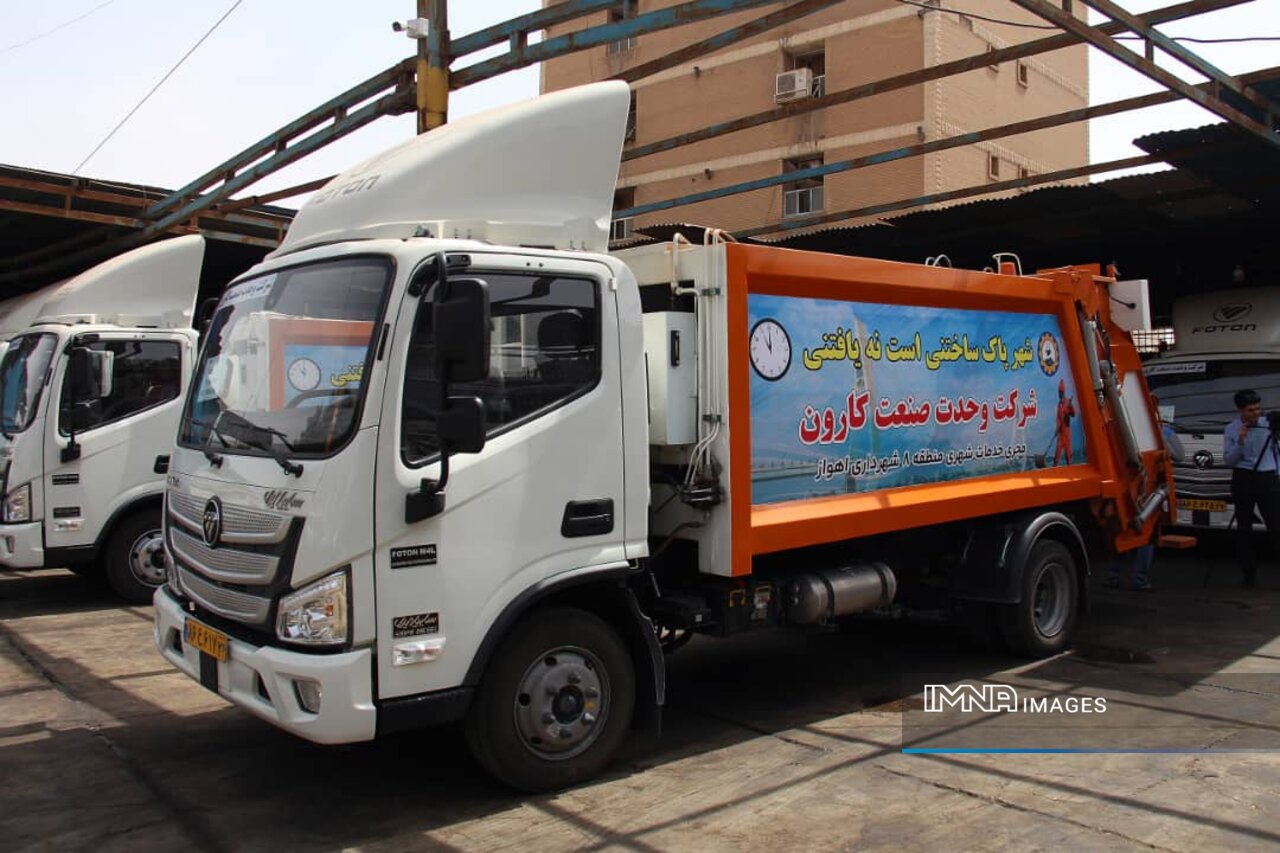 الحاق ۶۰ دستگاه ماشینآلات به ناوگان جمعآوری پسماند شهر اهواز