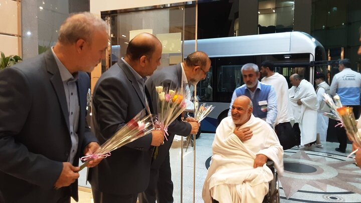 اعزام کاروان ویژه‌ جانبازان به حج تمتع ۱۴۰۴ از فرودگاه امام (ره)