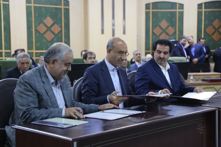 امضای ۳ تفاهم‌نامه مهم اقتصادی کرمانشاه با حضور رئیس‌جمهور