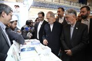 پزشکیان از سی‌وششمین نمایشگاه کتاب تهران بازدید کرد