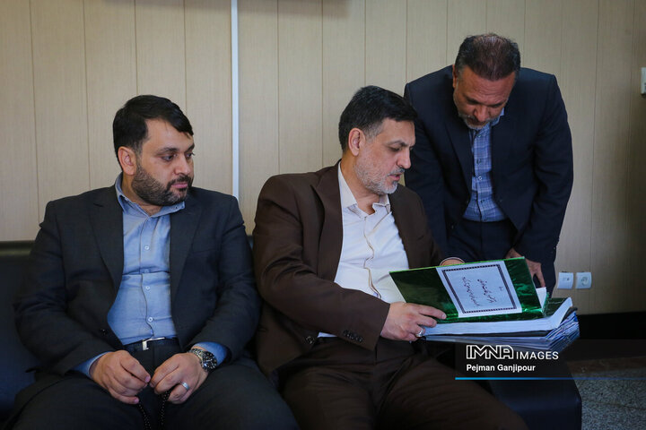 بازدید سرزده دادستان اصفهان از فرودگاه شهید بهشتی