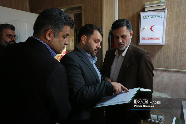 بازدید سرزده دادستان اصفهان از فرودگاه شهید بهشتی