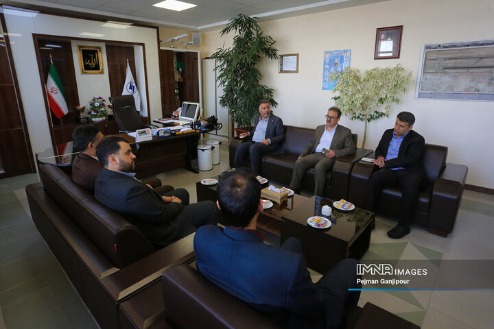 بازدید سرزده دادستان اصفهان از فرودگاه شهید بهشتی