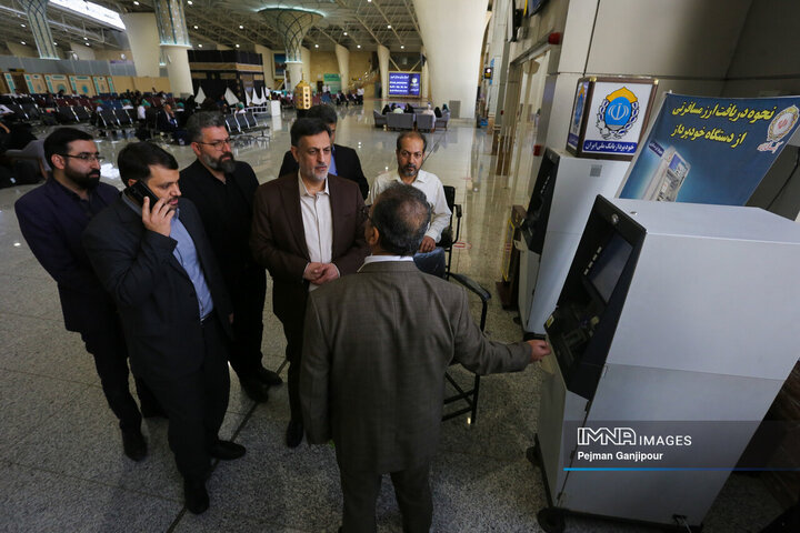 بازدید سرزده دادستان اصفهان از فرودگاه شهید بهشتی