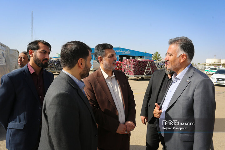 بازدید سرزده دادستان اصفهان از فرودگاه شهید بهشتی