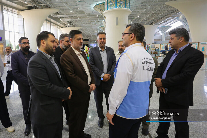 بازدید سرزده دادستان اصفهان از فرودگاه شهید بهشتی