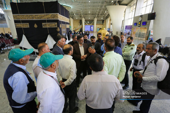 بازدید سرزده دادستان اصفهان از فرودگاه شهید بهشتی