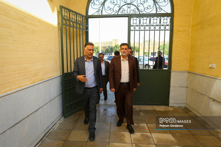 بازدید سرزده دادستان اصفهان از فرودگاه شهید بهشتی