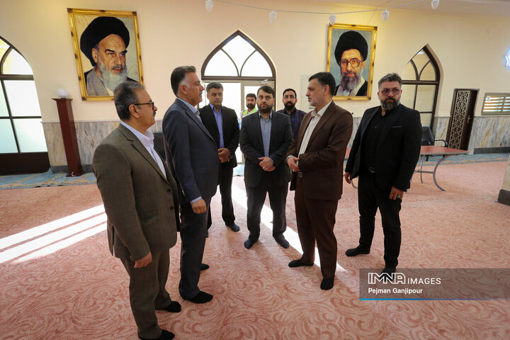 بازدید سرزده دادستان اصفهان از فرودگاه شهید بهشتی