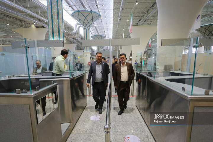 بازدید سرزده دادستان اصفهان از فرودگاه شهید بهشتی