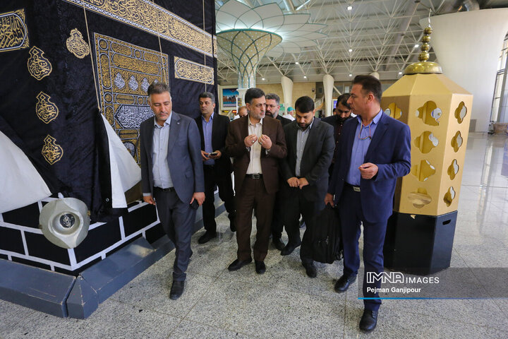 بازدید سرزده دادستان اصفهان از فرودگاه شهید بهشتی