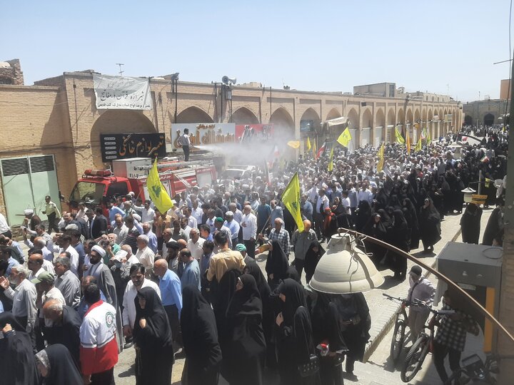 فیلم | راهپیمایی جمعه خشم در یزد برگزار شد