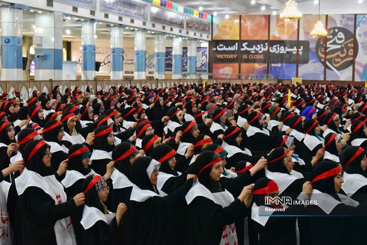 اجتماع دختران حاج قاسم در کرمان